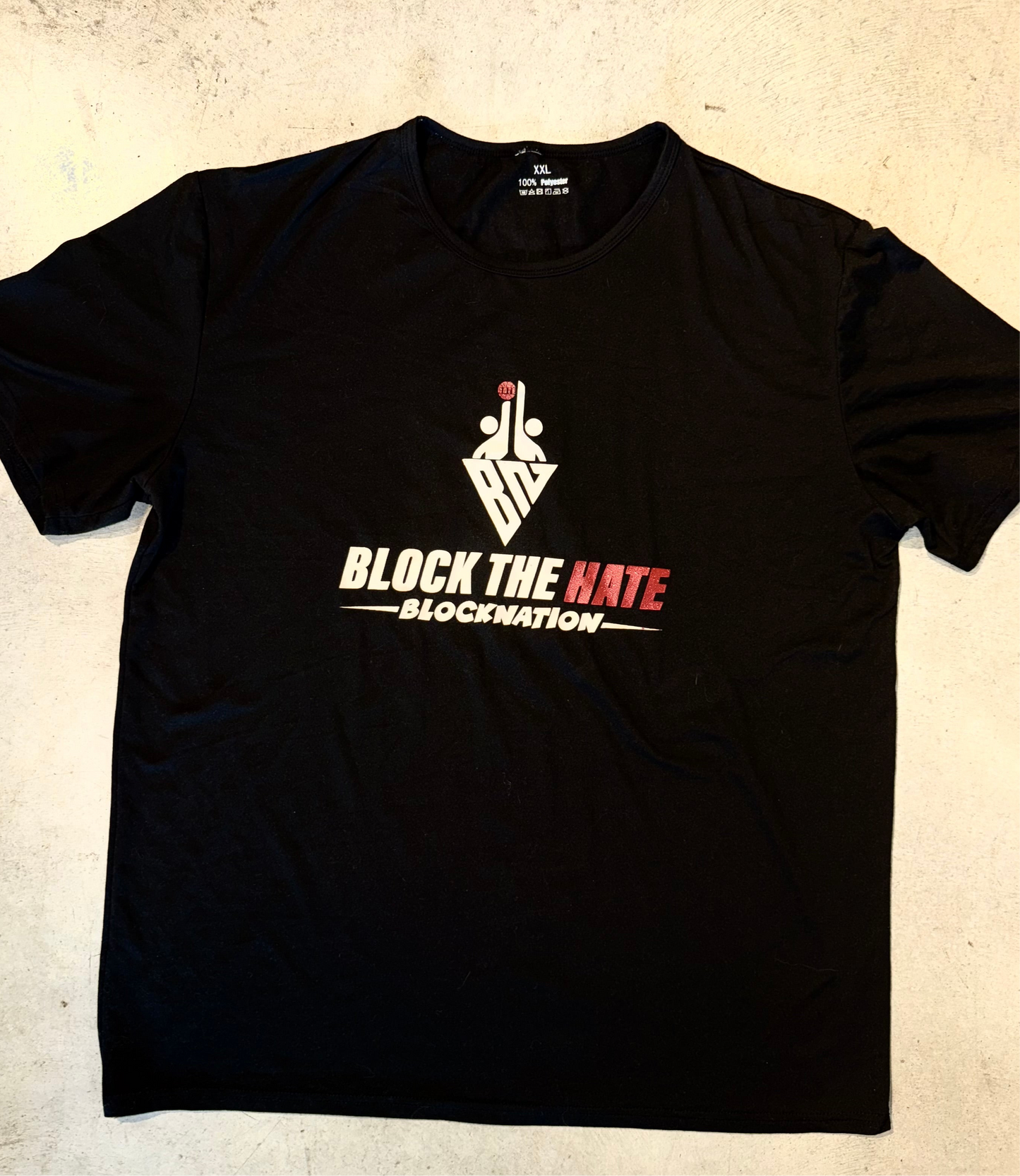 "BLOCK THE HATE" T-Shirt (Black)