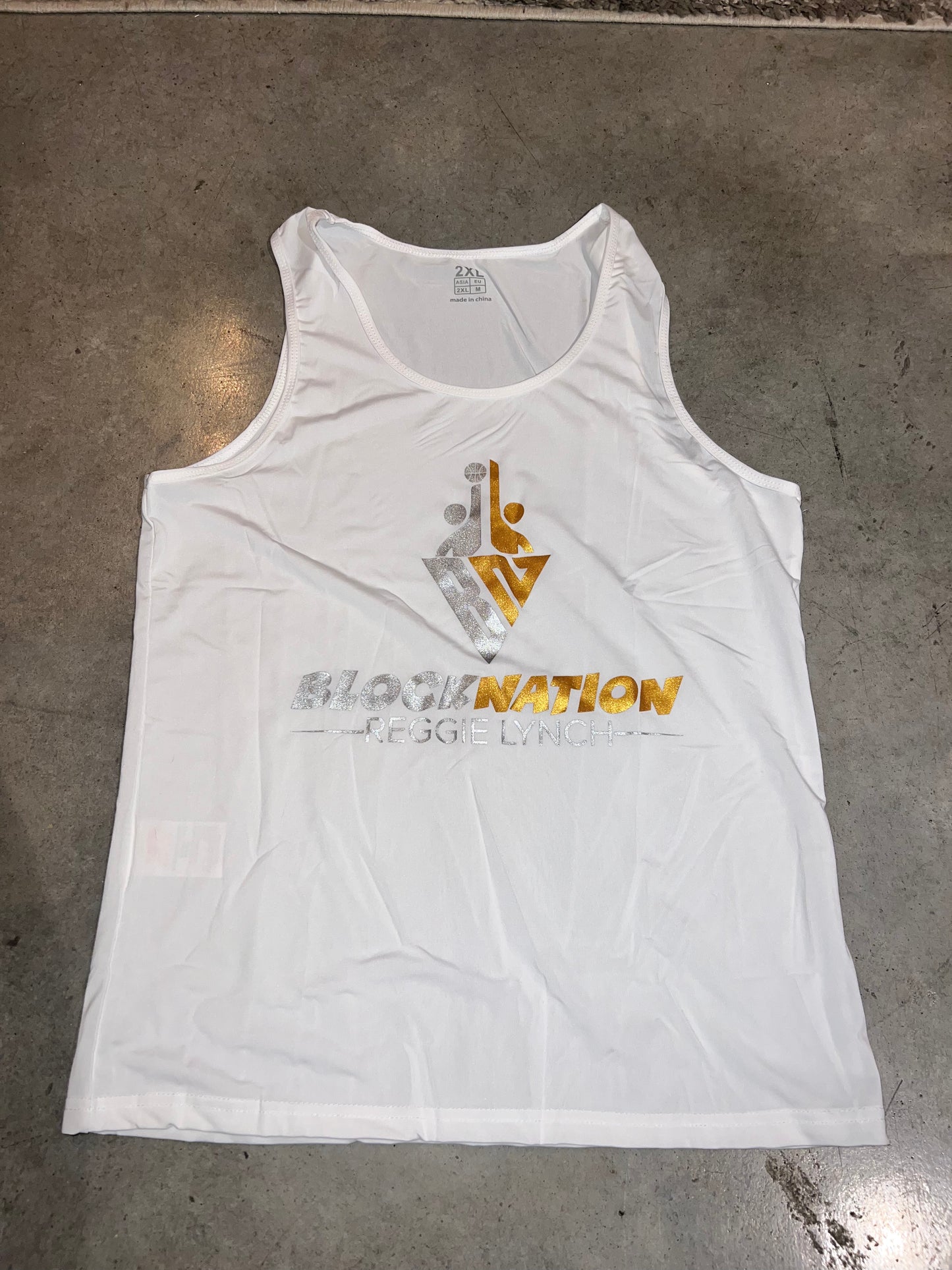 BlockNation Performance Tank (White)