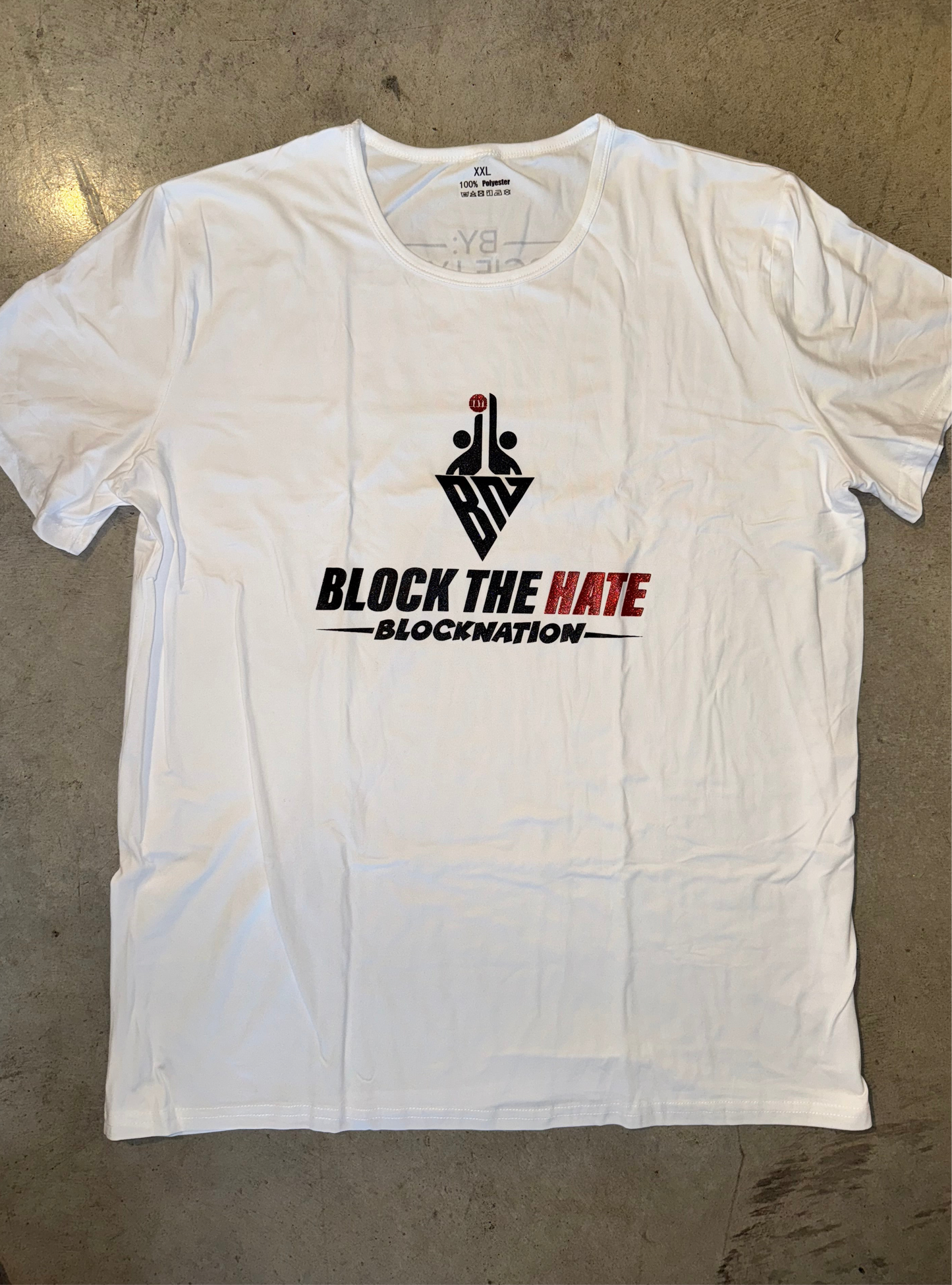 "BLOCK THE HATE" T-Shirt (White)